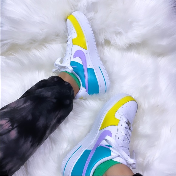 Nike Air Force 1s Retro Custom Sneakers - Picture 5 of 11